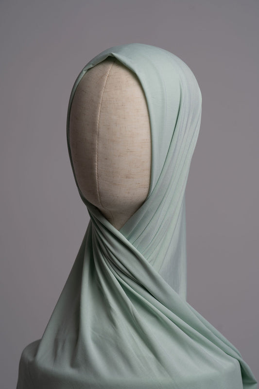Voile Luxe Jersey BAMBOO Menthe Glacé