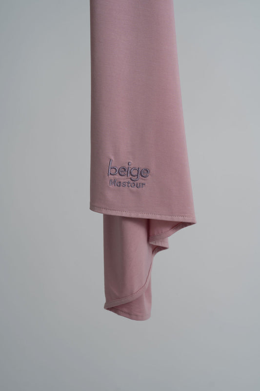 Voile Luxe Jersey BAMBOO Bois de Rose