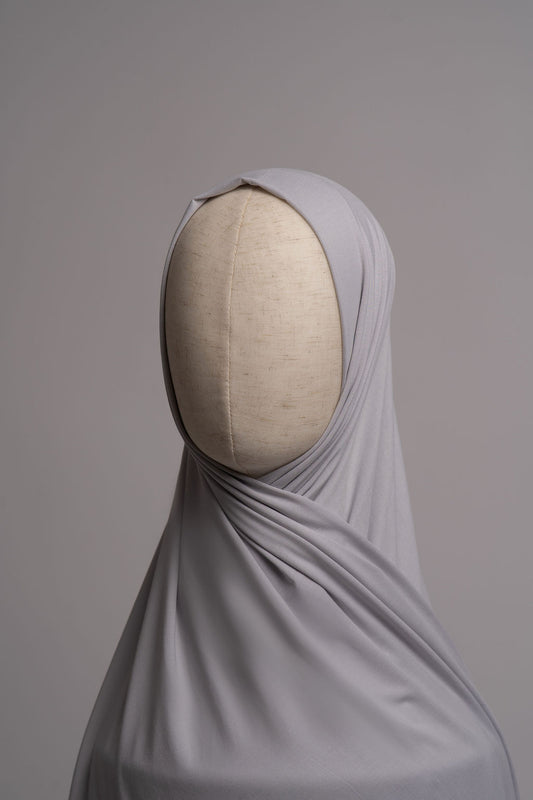 Voile Luxe Jersey BAMBOO Perle Grise