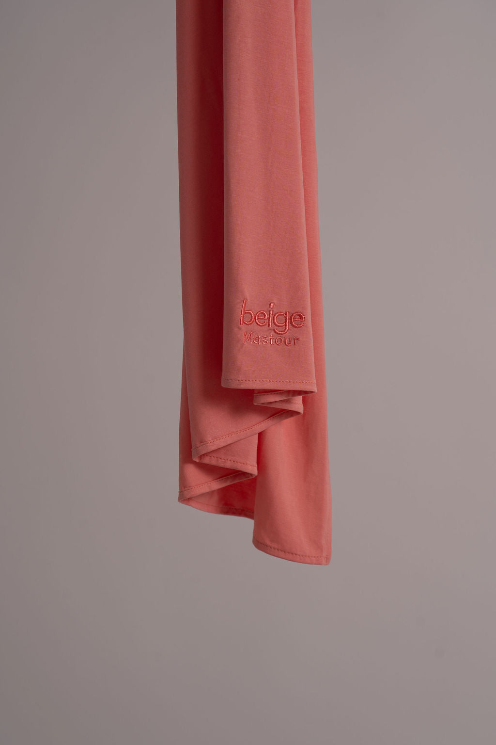 Voile Luxe Jersey BAMBOO Éclat de Corail