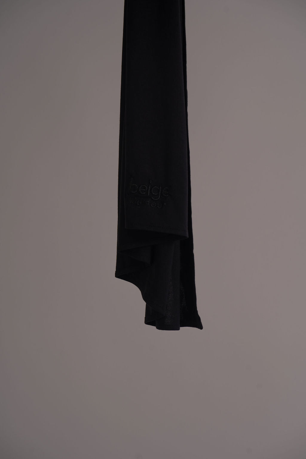 Voile Luxe Jersey BAMBOO Noir Ébène