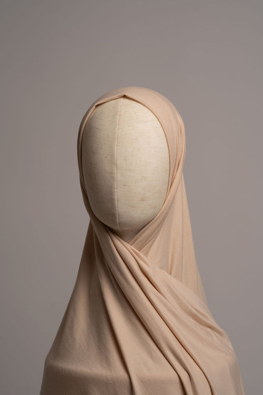 Voile Luxe Jersey Premium Vanille Nude