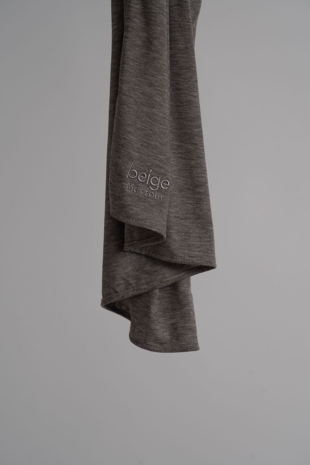Voile Luxe Jersey Premium Gris Nuit