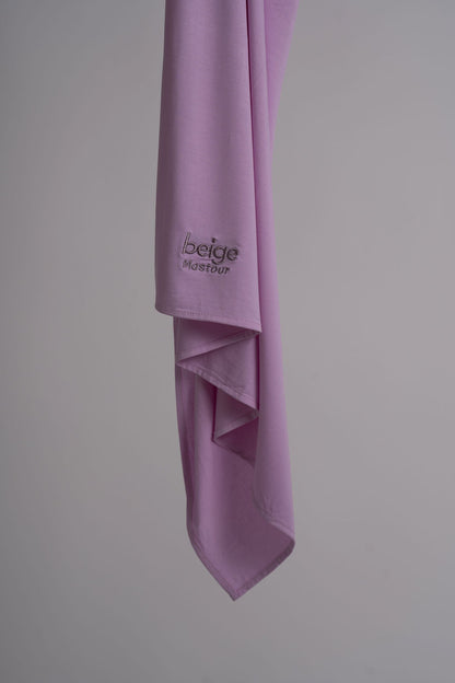 Voile Luxe Jersey BAMBOO Poudre de Lilas