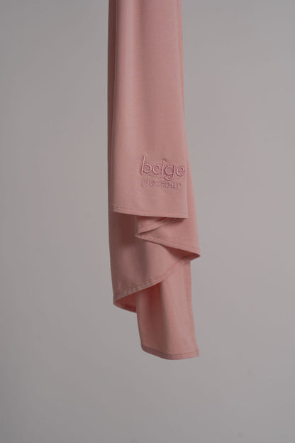 Voile Luxe Jersey BAMBOO Pétale de rose