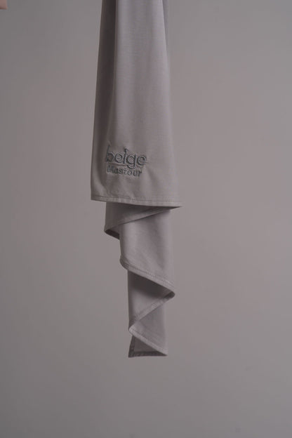 Voile Luxe Jersey BAMBOO Perle Grise