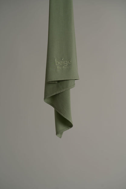 Voile Luxe Jersey BAMBOO Olive Sage